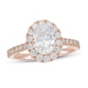 Thumbnail Image 1 of Previously Owned Neil Lane Diamond Engagement Ring 2-1/8 ct tw Oval/Round 14K Rose Gold