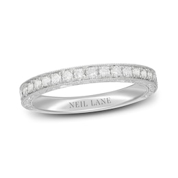 Previously Owned Neil Lane Diamond Wedding Band 1/2 ct tw Round-cut 14K White Gold