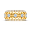 Thumbnail Image 3 of THE LEO First Light Diamond Round-Cut Anniversary Band 1-1/4 ct tw 14K Yellow Gold