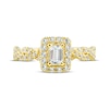 Thumbnail Image 3 of Emerald-Cut Diamond Engagement Ring 1 ct tw 14K Yellow Gold