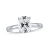 Thumbnail Image 0 of Lab-Grown Diamonds by KAY Oval-Cut Solitaire Engagement Ring 2 ct tw 14K White Gold (F/SI2)