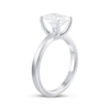 Thumbnail Image 1 of Lab-Grown Diamonds by KAY Oval-Cut Solitaire Engagement Ring 2 ct tw 14K White Gold (F/SI2)