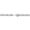 Thumbnail Image 3 of Baguette & Round-Cut Diamond Link Bracelet 2 ct tw 10K White Gold 7&quot;