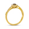 Thumbnail Image 2 of Le Vian Diamond Cushion Halo Ring 1/4 ct tw 14K Honey Gold