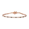 Thumbnail Image 1 of Le Vian Diamond Bracelet 1-1/3 ct tw 14K Strawberry Gold 7&quot;