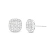 Thumbnail Image 1 of Previously Owned Diamond Stud Earrings 1/2 ct tw Round-Cut 10K White Gold