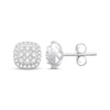 Thumbnail Image 3 of Previously Owned Diamond Stud Earrings 1/2 ct tw Round-Cut 10K White Gold