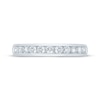 Thumbnail Image 3 of Previously Owned Round-Cut Diamond Anniversary Band 1/2 ct tw 14K White Gold