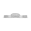 Thumbnail Image 3 of Previously Owned Neil Lane Baguette and Round-Cut Diamond Wedding Band 1/3 ct tw 14K White Gold