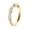 Thumbnail Image 2 of Previously Owned THE LEO Diamond Round-Cut Twist Wedding Band 3/8 ct tw 14K Yellow Gold