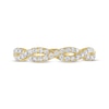 Thumbnail Image 3 of Previously Owned THE LEO Diamond Round-Cut Twist Wedding Band 3/8 ct tw 14K Yellow Gold