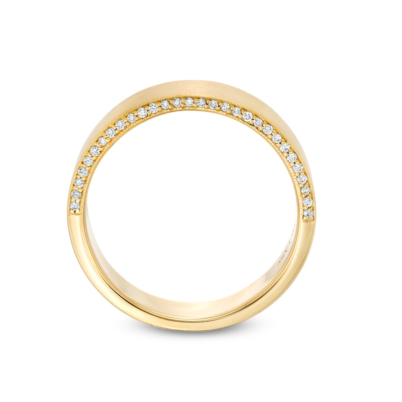 Main Image 2 of Previously Owned Neil Lane Men's Diamond Wedding Band 1/5 ct tw 14K Yellow Gold