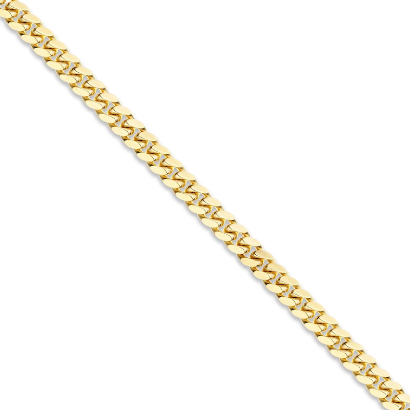 Previously Owned Solid Cuban Chain Necklace 14K Yellow Gold 22"