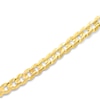 Thumbnail Image 1 of Previously Owned Cuban Curb Chain Bracelet 10K Yellow Gold 9&quot;