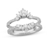 Thumbnail Image 1 of Previously Owned Neil Lane Diamond Enhancer Ring 3/4 ct tw Round, Marquise & Pear-Shaped 14K White Gold