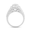 Thumbnail Image 2 of Previously Owned Multi-Center Diamond Engagement Ring 1-1/2 ct tw Round-cut 14K White Gold