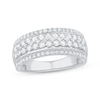 Thumbnail Image 1 of Previously Owned Multi-Row Diamond Anniversary Band 1 ct tw 10K White Gold