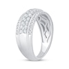 Thumbnail Image 2 of Previously Owned Multi-Row Diamond Anniversary Band 1 ct tw 10K White Gold