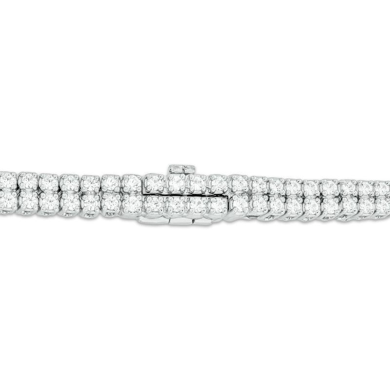 Main Image 2 of Previously Owned Diamond Double-Row Endless Bracelet 2 ct tw 10K White Gold 7&quot;