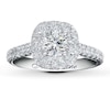 Thumbnail Image 3 of Previously Owned Neil Lane Ring Setting 3/4 ct tw Diamonds 14K White Gold