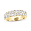 Thumbnail Image 1 of Previously Owned THE LEO Ideal Cut Round-Cut Diamond Anniversary Band 1-1/2 ct tw 14K Yellow Gold