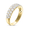 Thumbnail Image 2 of Previously Owned THE LEO Ideal Cut Round-Cut Diamond Anniversary Band 1-1/2 ct tw 14K Yellow Gold