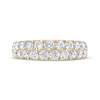 Thumbnail Image 3 of Previously Owned THE LEO Ideal Cut Round-Cut Diamond Anniversary Band 1-1/2 ct tw 14K Yellow Gold