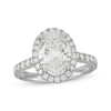 Thumbnail Image 1 of Previously Owned Neil Lane Artistry Oval-Cut Lab-Grown Diamond Engagement Ring 4 ct tw 14K White Gold