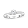 Thumbnail Image 0 of Diamond Engagement Ring 1/2 ct tw 10K White Gold (J/I3)