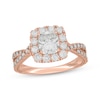 Thumbnail Image 4 of Neil Lane Artistry Cushion-Cut Lab-Grown Diamond Engagement Ring 1-7/8 ct tw 14K Rose Gold