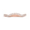 Thumbnail Image 9 of Neil Lane Artistry Lab-Grown Diamond Contour Wedding Band 1/4 ct tw 14K Rose Gold