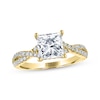 Thumbnail Image 0 of THE LEO Legacy Lab-Created Diamond Princess-Cut Engagement Ring 2-1/3 ct tw 14K Yellow Gold