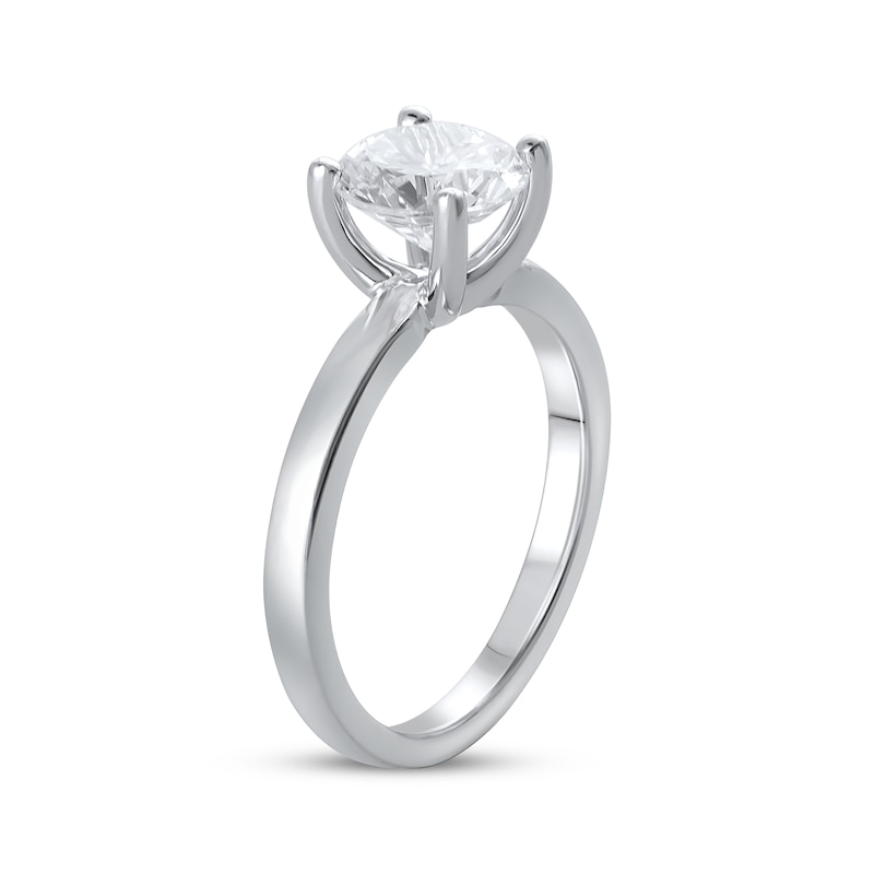 Main Image 2 of Lab-Grown Diamonds by KAY Solitaire Engagement Ring 2 ct tw 14K White Gold (F/SI2)