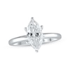 Thumbnail Image 0 of Lab-Grown Diamonds by KAY Marquise-Cut Solitaire Engagement Ring 1-1/2 ct tw 14K White Gold (F/SI2)