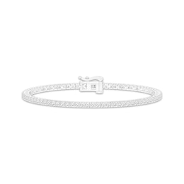 Lab-Grown Diamond Tennis Bracelet 2-1/2 ct tw 10K White Gold 7.25&quot;