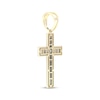 Thumbnail Image 4 of Men's Diamond Cross Charm 1 ct tw 10K Yellow Gold