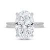 Thumbnail Image 3 of Now + Forever Lab-Grown Diamonds Oval-Cut Engagement Ring 5-1/4 ct tw 14K White Gold