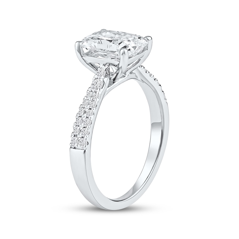 Main Image 2 of KAY Signature Collection Radiant-Cut Lab-Grown Diamond Engagement Ring 2-1/4 ct tw 14K White Gold