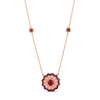 Thumbnail Image 0 of Le Vian Ruby Necklace 1/10 ct tw Diamonds 14K Strawberry Gold 19"