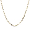 Thumbnail Image 1 of Diamond-Cut Solid Cable Chain Necklace 14K Yellow Gold 18&quot;