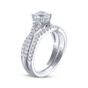 THE LEO Legacy Lab-Created Diamond Round-Cut Bridal Set 1-1/2 ct tw 14K White Gold