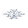 Thumbnail Image 3 of THE LEO Legacy Lab-Grown Diamond Emerald-Cut Three-Stone Engagement Ring 2-7/8 ct tw 14K White Gold