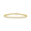 Thumbnail Image 1 of Diamond Line Bracelet 1/4 ct tw 10K Yellow Gold 7&quot;