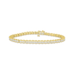 Diamond Line Bracelet 1/4 ct tw 10K Yellow Gold 7&quot;