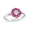 Thumbnail Image 1 of Le Vian Diamond & Ruby Ring 1/20 ct tw Diamonds 14K Vanilla Gold