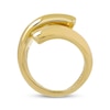 Thumbnail Image 2 of Puff Bypass Fashion Ring 14K Yellow Gold Size 7