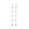 Thumbnail Image 1 of Cultured Pearl Chain Drop Earrings Sterling Silver