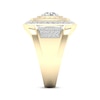 Thumbnail Image 2 of Men's Lab-Created Diamonds by KAY Signet Ring 2-1/2 ct tw 10K Yellow Gold