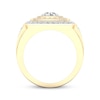 Thumbnail Image 3 of Men's Lab-Created Diamonds by KAY Signet Ring 2-1/2 ct tw 10K Yellow Gold