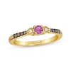 Thumbnail Image 0 of Le Vian Ruby Ring 1/8 ct tw Diamonds 14K Honey Gold